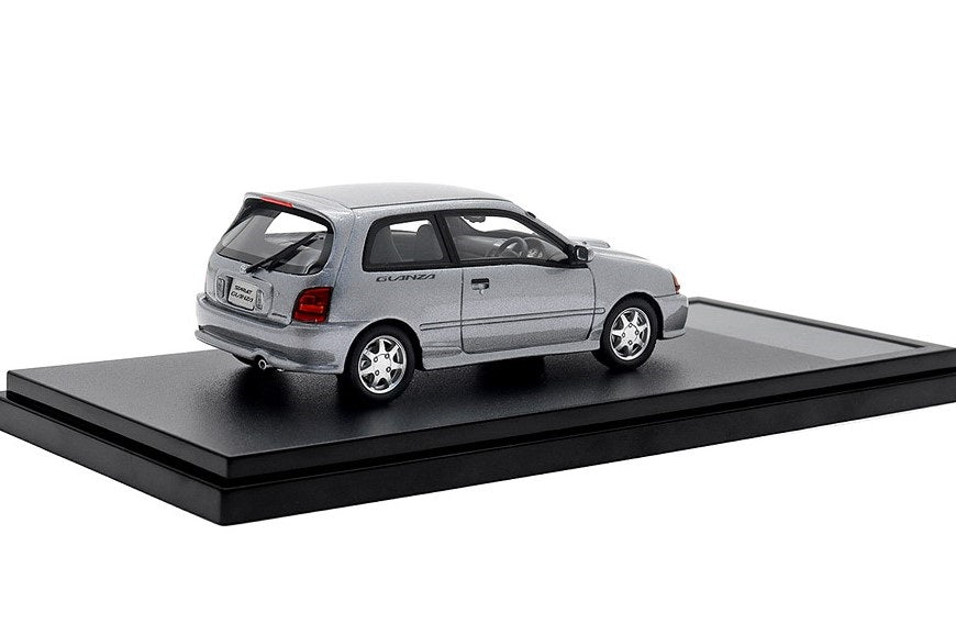 [ Back-order ] Hi-Story HS426SL 1:43 Toyota STARLET GLANZA V (1996) Bluish Silver Metallic Resin