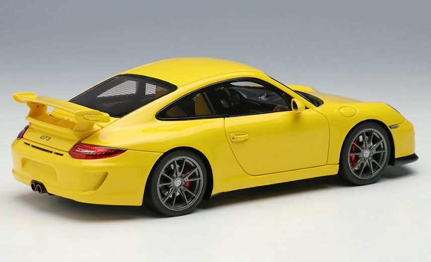 [ Back-order ] Make Up EIDOLON EM602E 1:43 Porsche 911 (997.2) GT3 2010 Speed Yellow