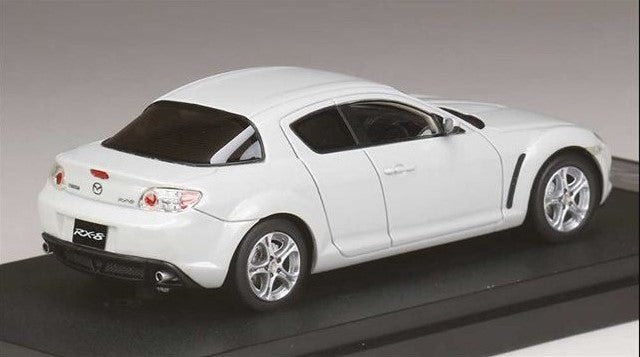 [ Back-order ] MARK43 PM4342W 1:43 Mazda RX-8 (SE3P) Snow Flake White Pearl Mica