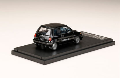 [ Back-order ] MARK43 PM43139BK 1:43 Honda CITY TURBO II 1983 BLACK (CUSTOMIZED COLOR)