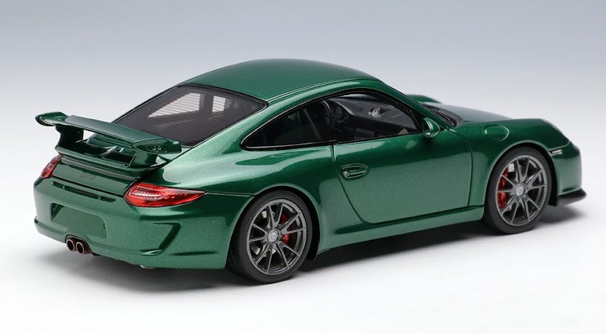 [ Back-order ] Make Up EIDOLON EM602D 1:43 Porsche 911 (997.2) GT3 2010 Racing Green Metallic