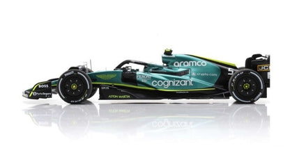 S8552 SPARK 1:43 Aston Martin AMR22 #5 Aramco Cognizant Abu Dhabi GP 2022 "Last Race" S.Vettel