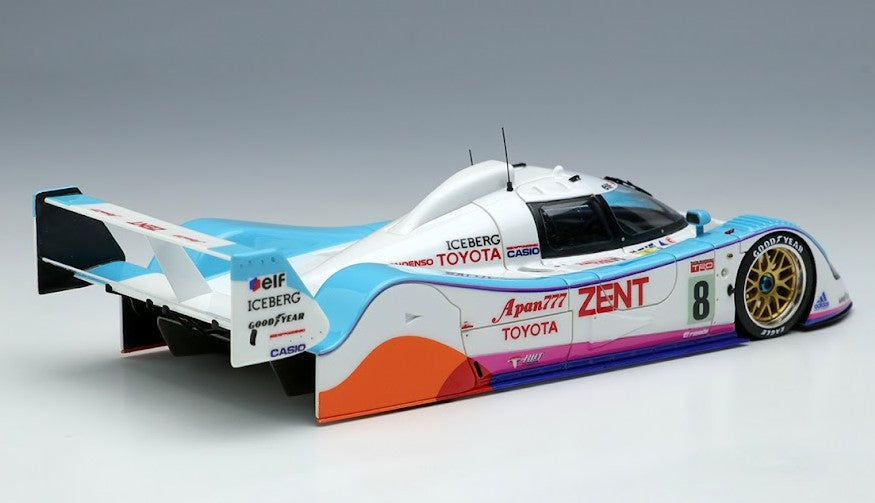 [ Back-order ] Make Up VISION VM223B 1:43 Toyota TS010 "Toyota Team Toms - ZENT" Le Mans 24h 1992 No.8