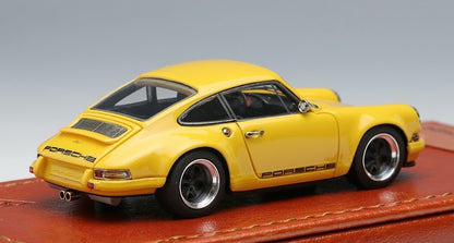 [ Back-order ] Make Up Titan64 TM001K 1:64 Singer 911(964) Coupe Yellow