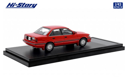 [ Back-order ] Hi-Story HS457RE 1:43 Toyota COROLLA Sedan GT (1987) Super Red II Resin