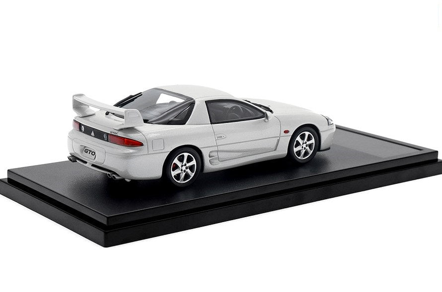 [ Back-order ] Hi-Story HS442WH 1:43 Mitsubishi GTO TWIN TURBO (1998) Galaxy White Resin