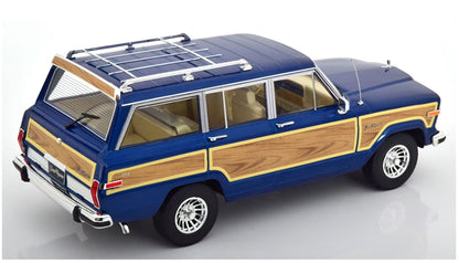 KKDC181114 KK scale 1:18 Chrysler Jeep Grand Wagoneer 1989 Blue Metallic