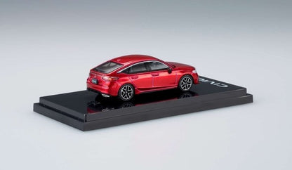 [ Back-order ] Hobby Japan HJ641046LR 1:64 Honda civic (FL1) LX Premium Crystal Red Metallic