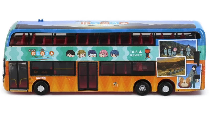 [ Back-order ] TINY KMB2022170 1:110 Tiny City KMB ADL Enviro500 12.8m Yuru Camp Bus (42C) (UF1436) Diecast