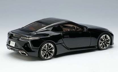 [ Back-order ] Make Up EIDOLON EM561C 1:43 Lexus LC500 Patina Elegance 2019 Graphite Black Glass Flake