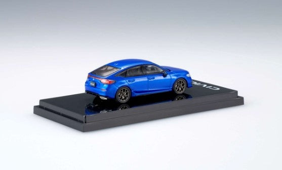 [ Back-order ] Hobby Japan HJ641046BBL 1:64 Honda Civic (FL1) Customized Version Plemium Crystal Blue Metallic