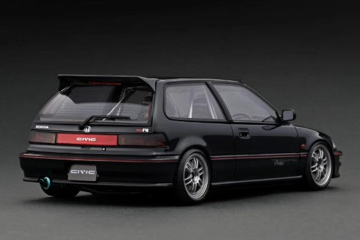 [ Back-order ] ignition model IG3125 1:18 Honda CIVIC (EF9) SiR Black