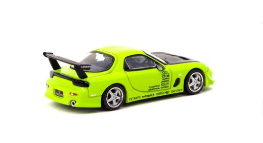 T64G-TL022-LG TARMAC WORKS 1:64 VERTEX RX-7 FD3S Light Green