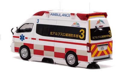 CN432203 CAR-NEL 1:43 Nissan Paramedic 2022 Nagano, Japan Northern Alps