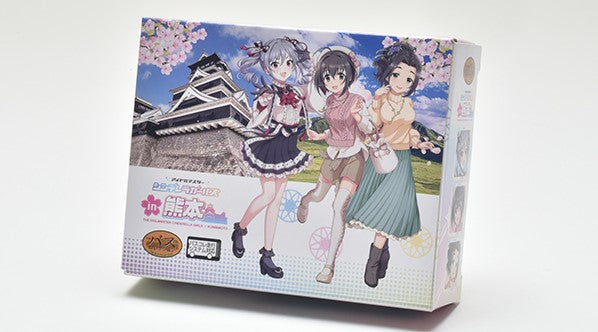 [ Back-order ] TOMYTEC 328650 The Bus Collection / Bus Colle Kyushu Sanko Bus Idolmaster Cinderella Girls in Kumamoto Wrapping Bus Diorama Supplies