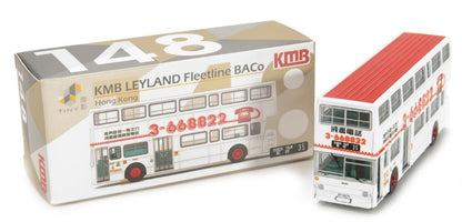 [ Back-order ] TINY KMB2018145 Tiny City No.148 KMB LEYLAND Fleetline BACo (35) Diecast