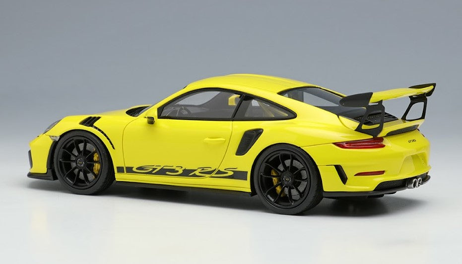 [ Back-order ] Make Up EIDOLON EM573E 1:43 Porsche 911 (991.2) GT3 RS 2018 Racing Yellow