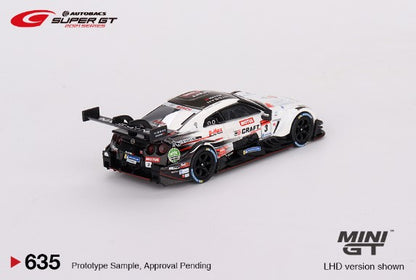 MGT00635-L TSM MINI-GT 1:64 Nissan GT-R Nismo GT500 SUPER GT Series 2021 #3 NDDP Racing with B-Max LHD Blister spec