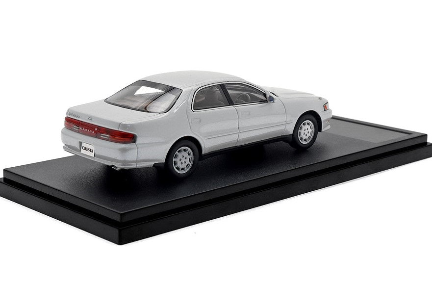 [ Back-order ] Hi-Story HS437GY 1:43 Toyota CRESTA 2.5 Super Lucent G (1994) Warm Gray Pearl Mica Resin