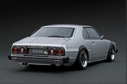 [ Back-order ] ignition model IG3465 1:18 Nissan Skyline 2000 GT-ES (C210) Silver