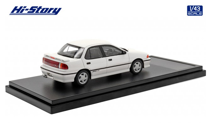 [ Back-order ] Hi-Story HS386WH 1:43 ISUZU GEMINI R 4WD (1990) Customized North White Resin