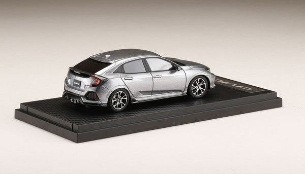 [ Back-order ] MARK43 PM4391BHS 1:43 Honda Civic Hatchback (FK7) / Carbon Platform Luna Silver Metallic