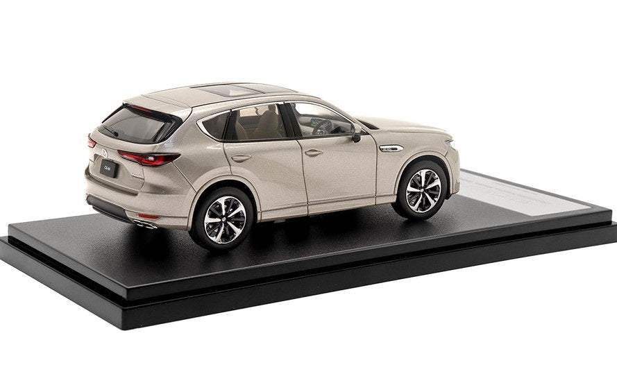 [ Back-order ] Hi-Story HS416PT 1:43 MAZDA CX-60 XD-HYBRID Premium Modern (2022) Platinum Quartz Metallic Diecast