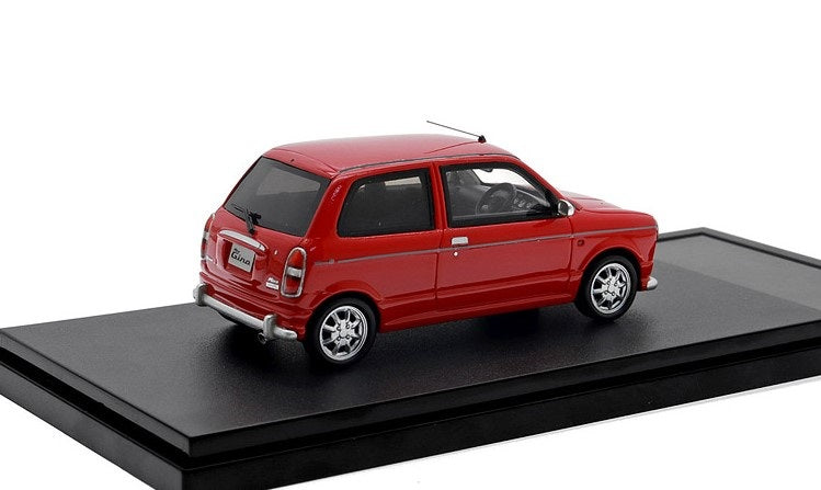 [ Back-order ] Hi-Story HS420RE 1:43 DAIHATSU Mira Gino S (2000) Red Resin