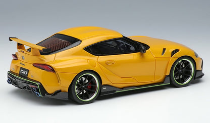 [ Back-order ] Make Up EIDOLON EM595B 1:43 TOM'S GR Supra 2020 Lightning Yellow