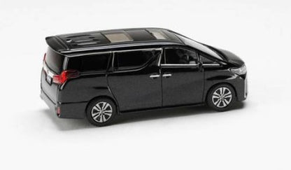 [ Back-order ] Hobby Japan HJ645012AMBK 1:64 Toyota Alphard (H30W)/ with Sun Roof Sparkling Black Pearl Crystal Shine (220) Die-cast