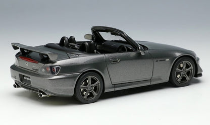 [ Back-order ] Make Up EIDOLON EM678B 1:43 Honda S2000 (AP2) Type S 2007 Moonrock Metallic