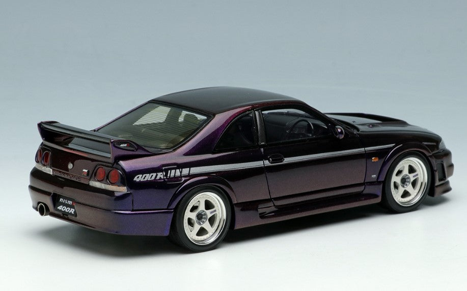 [ Back-order ] Make Up EIDOLON EM397SC 1:43 Nismo 400R 1996 Midnight Purple 3