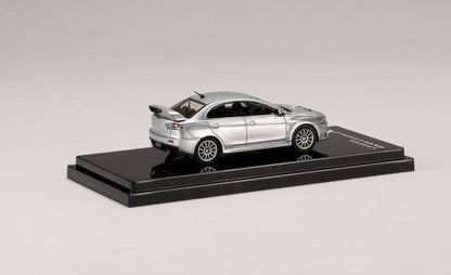 [ Back-order ] Hobby Japan HJ641053AS 1:64 Mitsubishi LANCER EVOLUTION 10 Cool Silver Metallic