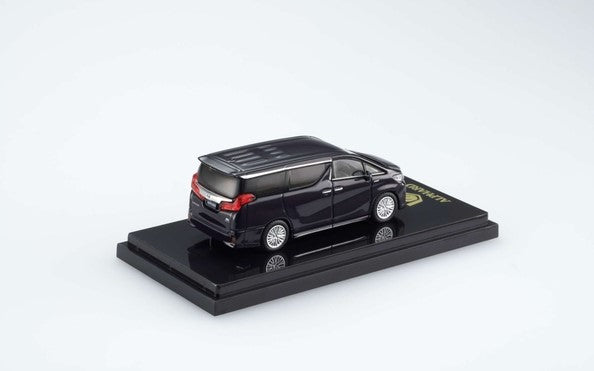 [ Back-order ] Hobby Japan HJ643012BMBK 1:64 Toyota ALPHARD HYBRID 2.5S (H30W) type Gold Sparkling Black Pearl Crystal Shine (220)