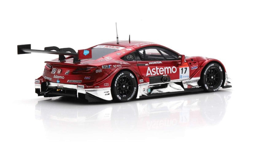 SGT026 SPARK 1:43 Astemo NSX-GT #17 Astemo REAL RACING GT500 SUPER GT 2022 Koudai Tsukakoshi - Nobuharu Matsushita