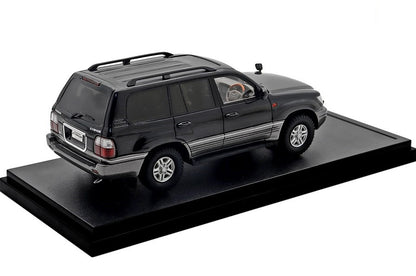 [ Back-order ] Hi-Story HS439BK 1:43 Toyota LAND CRUISER CYGNUS (2001) Black Resin