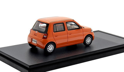 [ Back-order ] Hi-Story HS421OR 1:43 DAIHATSU ESSE X (2006) Sunset Orange Resin