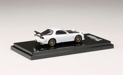 [ Back-order ] Hobby Japan HJ643007BW 1:64 infinite RX-7 FD3S (A Spec.) GT WING Pure White