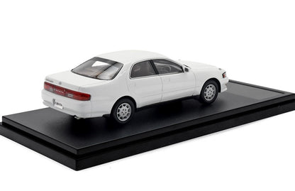 [ Back-order ] Hi-Story HS437WH 1:43 Toyota CRESTA 2.5 Super Lucent G (1994) Super White II Resin