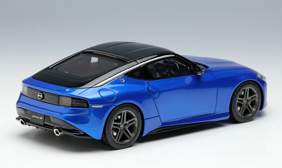 [ Back-order ] Make Up EIDOLON EM648A 1:43 Nissan Fairlady Z (RZ34) 2023 (JP) Seiran Blue / Super Black