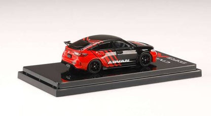 [ Back-order ] Hobby Japan HJ641063AV 1:64 Honda civic Type R (FL5) YOKOHAMA ADVAN COLOR