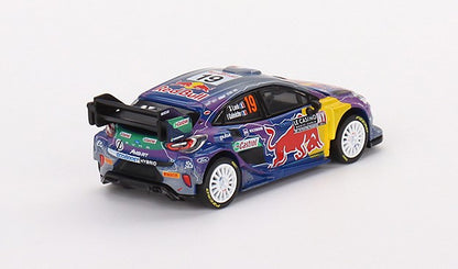 MGT00533-L TSM MINI-GT 1:64 Ford Puma Rally1 Monte Carlo Rally 2022 Winner #19 M-Sport Ford WRT LHD