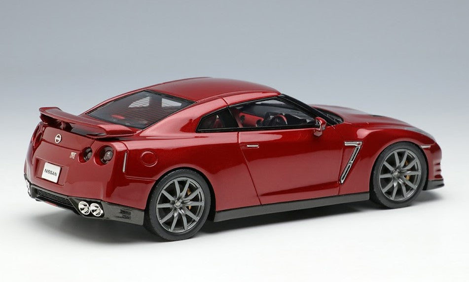 [ Back-order ] Make Up EIDOLON EM414A 1:43 Nissan GT-R 2014 Gold Flake Red Pearl