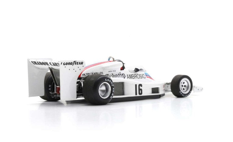 S2758 SPARK 1:43 Shadow DN8 F1 Sweden GP 1977 #16 J.Oliver