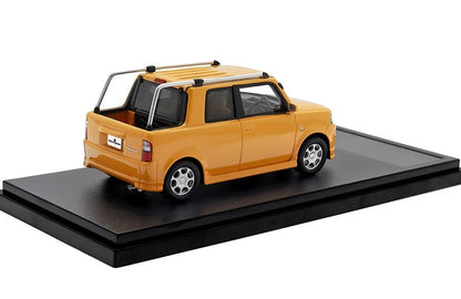 [ Back-order ] Hi-Story HS430YE 1:43 Toyota bB Open Deck (2001) Yellow Resin