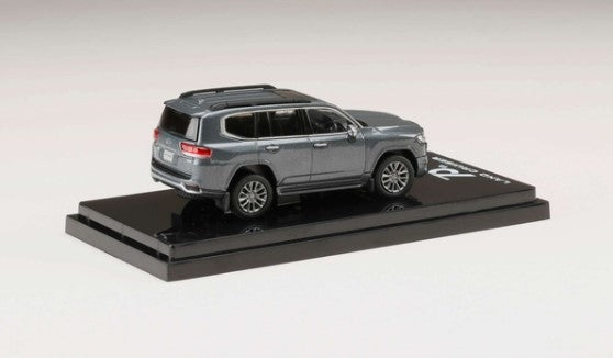 [ Back-order ] Hobby Japan HJ641050AGM 1:64 Toyota Land Cruiser (JA300W) ZX Gray Metallic / Black interior