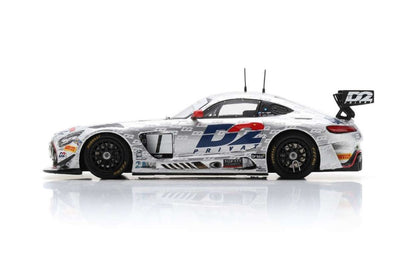 UK021 SPARK 1:43 Mercedes AMG GT3 2 Seas Motorsport British GT Championship 2023 #1