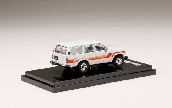 [ Back-order ] Hobby Japan HJ642039BW 1:64 Toyota Land Cruiser 60 GX 1988 / Option Side Sticker White