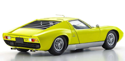 KS08317Y KYOSHO 1:18 Lamborghini Miura P400SV Yellow / Silver