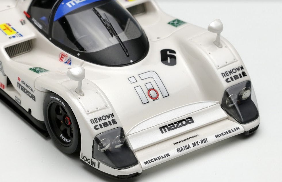 [ Back-order ] Make Up EIDOLON EM313B 1:43 Mazda MX-R01 "KAJIMA" Le Mans 24h Practice 1992 #6